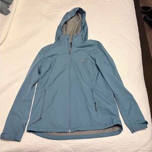 Mountain Hardwear Women's Hooded Softshell Jacket - Slate Blue